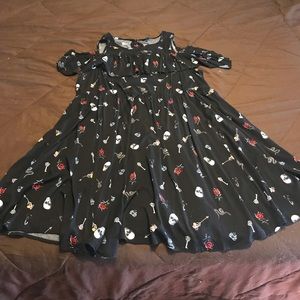 Torrid tattoo print dress